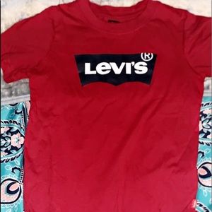 Boys Red Levi Shirt